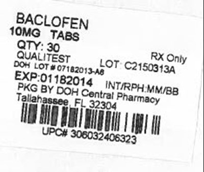 Label Image For 10mg (10mg Qualitest)